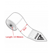 Бинт боксерский HWX-RR RED, 4,5 м